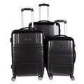 bugatti - 3 piece Hard Shell Luggage - Black